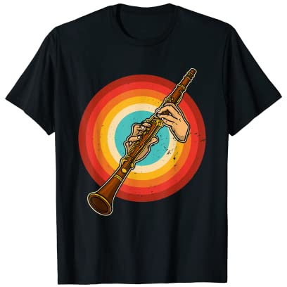 Clarinette Instrument À Musique Clarinettiste Musicien T-Shirt