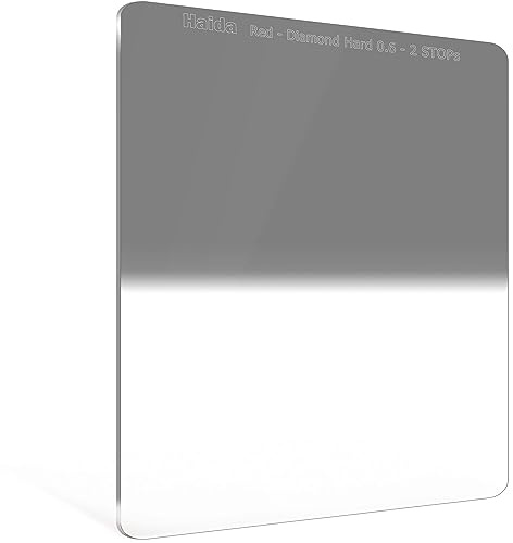 Haida Hard Graduated ND4 Filtro 150 x 170 mm Hard Grad ND0.6 Filtro con custodia metallica