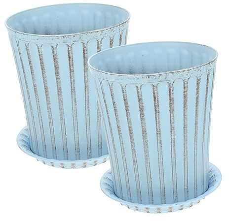 KITANDOVE Töpfe Für Zimmerpflanzen Blumentöpfe Aus Kunststoff Mit Abflussloch Innenbereich Blumentopf Sukkulententopf Kleine Pflanztöpfe Für Zierpflanzen