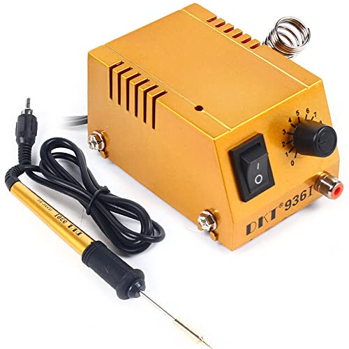 Mini saldatore a 10 marce, per schede LED SMD, temperatura regolabile 50 – 450 ℃, mini saldatore portatile e manico saldatore