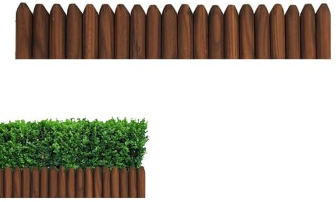 Bordure De Jardin en Bois, Clôture Courte en Bois De Jardin - Bordure de