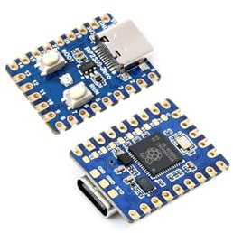 Waveshare RP2350 MCU Board Zero Pico 2 RP2350 Mini placa de desarrollo, diseño de doble núcleo y doble arquitectura, memoria flash de 4 MB, conector tipo C
