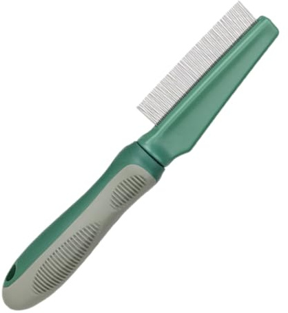 ERINGOGO Peine Deslanador Para y Gatos Con Mango De Peine De Cuidado Para Eliminar Pelo Muerto y Herramienta De Grooming Conveniente Para