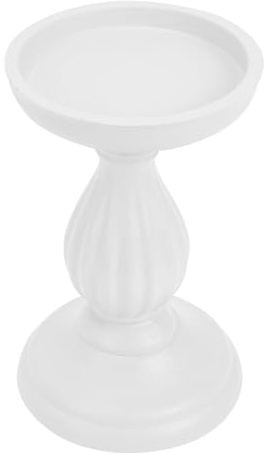 Vaguelly Hölzerne Kerzenständer Für Stumpenkerzen Rustikaler Holz-Kerzenhalter Als Desktop-Ornament Und Photo Prop Für Esstisch Schaufenster Partydeko Wohnaccessoires 6.69X4.33X4.33In