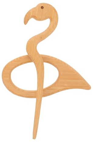 Beaupretty Broche En Bois Décorative Animaux Broches Pour Vêtements Femme Épingle à Revers Robuste Accessoire Mode Châle Chapeau Paquet Finition Lisse Solide Lot 10 Pièces