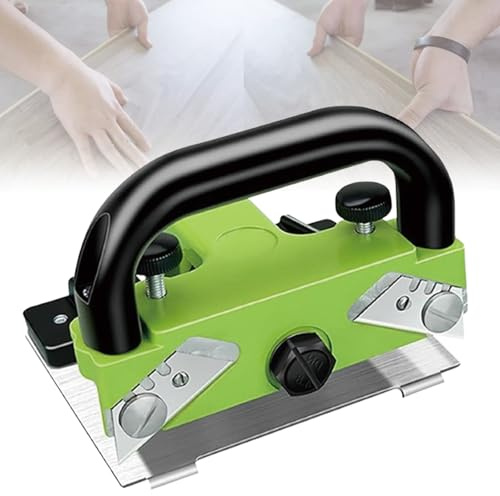 Coupe-Sol Stratifié, Coupe-Sol PVC, Dégauchisseuse À Couteau Poussoir sans Joint, Hauteur De Lame Réglable, Outil De Coupe De Sol Manuel, avec Lame Ultra-tranchante, pour Rainures De Sol en Plastique