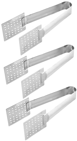 ARTSEWPLY 3 pièces Pinces à Glaçons Acier Inoxydable Pinces Multifonctions pour Sucre Thé et Aliments Accessoires de Cuisine Compacts et Faciles à Nettoyer