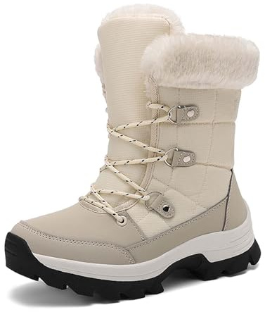 Apres Ski Femme Bottes De Neige Botte Chaussure Chaussures Montantes Randonnée Boots Hiver D'hiver Imperméable Chaudes Glacia Barefoot Grand Froid Bottine Bottines Pour Apres-Ski Après-Ski Snow