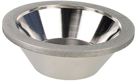 Yibuy CBN 150 Körnung 100 mm Außendurchmesser 20 mm Innendurchmesser Schalenförmige Diamant-Schleifscheibe