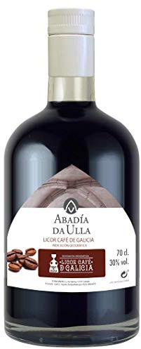 Licor Café de Orujo Gallego con Denominación de Origen. Aguardiente de Galicia ABADÍA DA ULLA 70cl