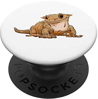 Crested Gecko, Cute Gecko, Crestie PopSockets PopGrip: Swappable Grip for Phones & Tablets