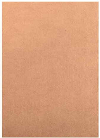 Vaessen Creative Cartoncino Kraft Florence, 20 Fogli, A4, 21 x 29,7 cm, 300 g/m2, ottimo per Scrapbooking, Creazione di Biglietti e Altri Progetti Creativi con la Carta, unità