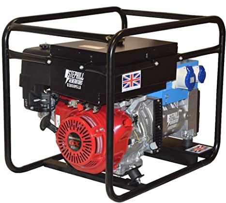 Stephill 6500HMSLR 6.5 kVA Honda GX390 Industrial Petrol Generator