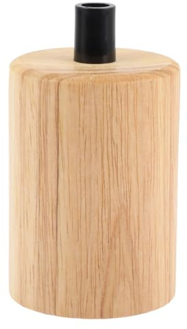 Labrimp PortaláMparas De Araña De Madera Para LáMparas Colgantes De Techo Soporte De Casquillo E27 Adaptador Para Bombillas En Dormitorio Restaurante Y Sala