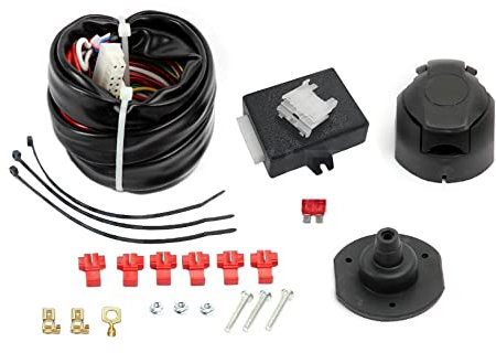 WIELEN Kit Elettrico 7 Poli con CENTRALINA per Gancio Traino