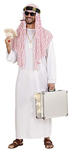 shoperama Arabischer Scheich Herren Kostüm Araber Orient Sultan Öl-Scheich