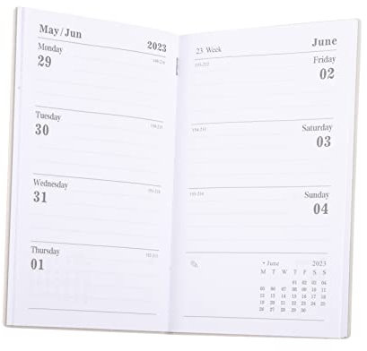 Gogogmee Monatsplaner Aus Papier Für Studenten Notizblock Zum Planen Von Tages Und Monatsveranstaltungen Schlichtes Design