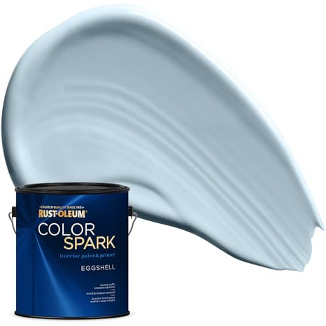 Rust-Oleum Color Spark Paint & Primer, Bubble Bath, Eggshell