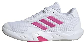 adidas Damen Amplimove Trainer Shoes, FTWR White/Shock pink/Grey Two, 40 EU