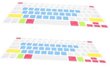 CONGARTENO 2pcs Laptop Keyboard Cover Film Compatible Ergonomic and Easy to Clean