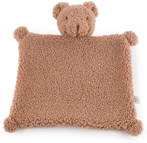 Bieco Björn Mika gosig handduk | Från födseln | Bouclé | Nallebjörn | baby | snuffelduk | present | nyfödda | gosig handduk
