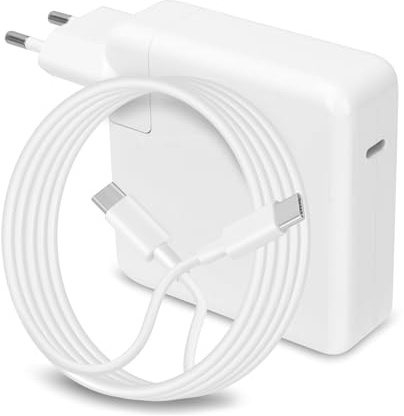 Macbook Ladekabel USB C Mac Book Pro Ladegerät 96 W USB-C-Schnellladegerät, kompatibel mit MacBook Pro und MacBook Air 13, 14, 15, 16 Zoll, M1, M2, M3, M4, neuem iPad Pro und allen -Geräten, 2 m