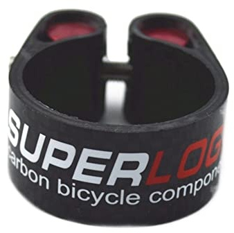 Sattelklemme 27.2/30,8 31.6mm Fahrrad Sattelstütze Clamp Kohlefaserteile for den Berg Mtb Rennradfahrrad-Sattelstütze-Klammer(30.8 31.6mm)