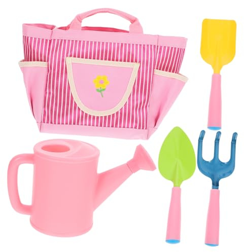 BESPORTBLE Outils de Jardinage Garçon Fille Pelle Râteau Arrosoir Léger Sécurisé pour Jardinage Garçon Fille
