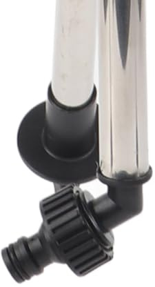 Zerodis Gartenbedarf Sprinkler, Verstellbares Bewässerungswerkzeug, Rasensprinkler für Hof, Garten, Blumen, Pflanzen, Stativ aus Edelstahl