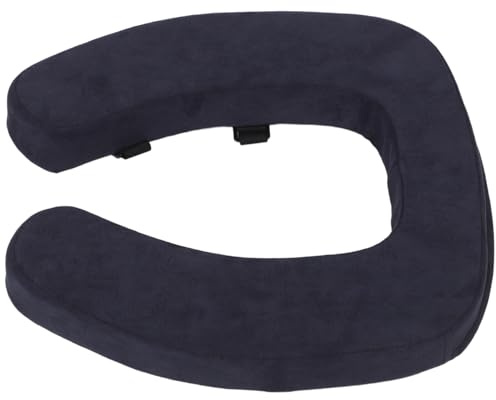 Gatuida Heightening and Thickening Toilet Seat Cushion Cover Washable Soft Padded Toilet Seat Riser for Elderly Bathroom Use
