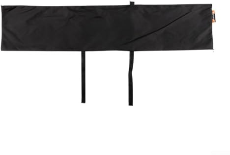Yhenlovtt Cubierta para manillar de bicicleta, protector de nailon 210D a prueba de polvo, resistente a los arañazos, para montar en bicicleta de montaña, color negro