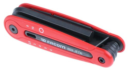 Facom 86H.JE7A - Juego 7 llaves macho de 2.5-10 mm