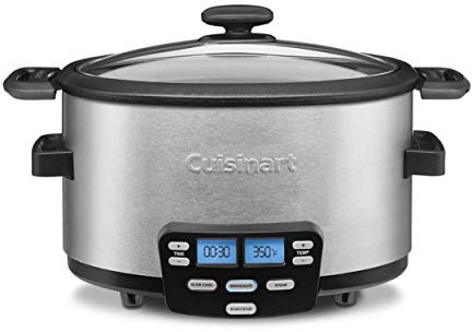 Cuisinart 3-in-1 Cook central 1, cocción lenta, vapor