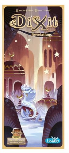 Dixit Revelations - Brädspels Expansion | Berättelse Spel för Barn och Vuxna | Roligt Familjespel | Kreativt Barnspel | Svenska | Danska | Norska | Finska | Ålder 8+ | 3-6 Spelare | Speltid 30 Minuter