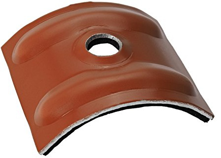 100 Kalotten Kupferbraun RAL 8004 Aluminium 24° für Sinus Profil 76/18 Wellplatten Lichtplatten