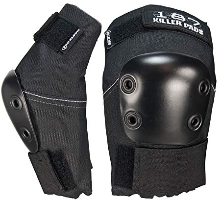 187 Killer Pro Elbow Pads Black/Black-XS