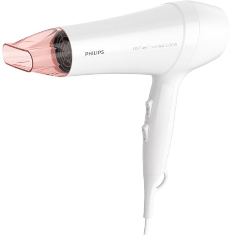 Philips BHD017/40 Haartrockner, Schwarz, 1800 W