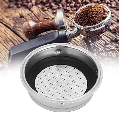 Haofy Tazón De Café con Filtro De Acero Inoxidable, Desmontable y Reutilizable para Máquina De Café (Ración Individual)