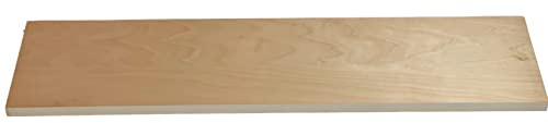 Dekoleidenschaft Wandregal Pure 3 Farben 6 Größen, Regalboden Fachboden Regalbrett (ahorn 100x20 cm)