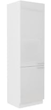 Küchen Hochschrank 60 cm Lara Weiß Hochglanz Küchenzeile Küchenblock Küche