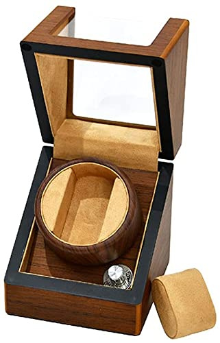 NSTVVEE Caricatore per Orologi in Legno, Scatola di visualizzazione Caricatore per Orologi Scatola per Display Caricatore per Orologi Rotazione Automatica Accessori per caricaorologi autom