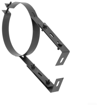 Eawfgtuw Stainless Steel Chimney Pipe Holder, Stove Pipe Accessory, 150mm Diameter Adjustable Wall Support Bracket, Flue Liner Clamp 6 Inch Secure Hanging Clip Stove Pipe Hanger