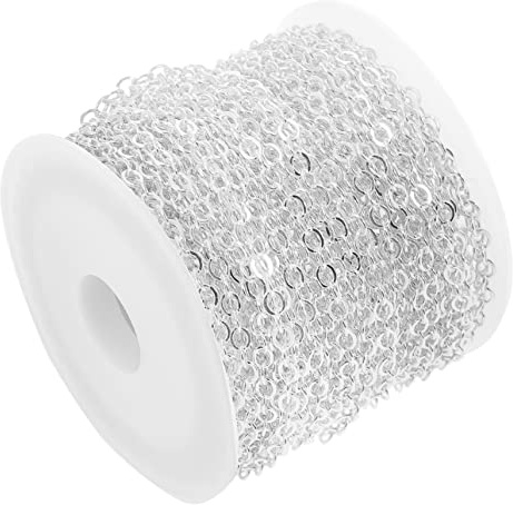 Homoyoyo Kupferkette Diy Zum Schmuckherstellen Kette Für Anhänger Und Armbänder Kettenspule Zum Aufhängen Handwerk-kette Für Kreativprojekte Robuste Und Glatte Kupferkette