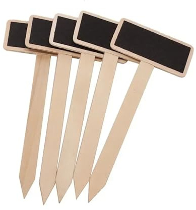 Pflanzenschilder 10 stück Anlage Holz Label Blume Kräuter Topf Tafel Gemüse Etiketten Decor Gartenarbeit for Garten Hof Balkon FüR GemüSe, KräUter