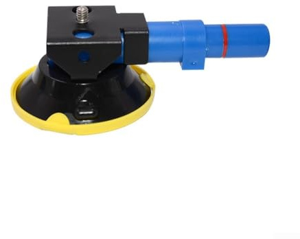 Volakebeing Konkaver Vakuum-Saugnapf für Auto-Dellenreparatur, robustes Handwerkzeug mit M6/M8-Gewinde, 135 mm Länge, schwarzer Kunststoff (M8-Gewinde)