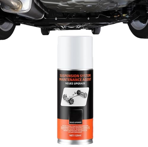 Xvilmaun Graisse Automobile,120 ml Agent de Maintenance pour Amortisseurs - Système de Suspension Lubrifiant pour Rotules de Voiture,pour Élimination du Bruit Véhicule, Camion, Remorque, SUV, RV,