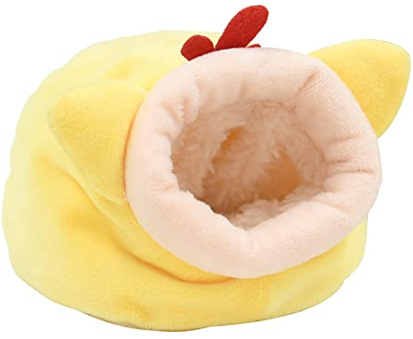 Hamster Cage Rongeurs Hamac Lapin Lit Maison Fournitures Cochons D'Inde Furet Velours Nid Dormir Lit Chaud Petits Articles Pour Animaux De Compagnie Accessoires Mignon Cage Velours Jouet Cachette