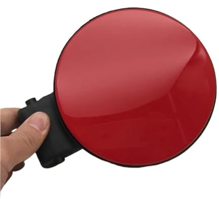 Weiß schwarz rot Tankklappe Tankdeckel Kompatibel Für Polo 6R 2010-2018 6RD809857D 6R0809857D 6R0 809 857 D 6R0809857(Red)