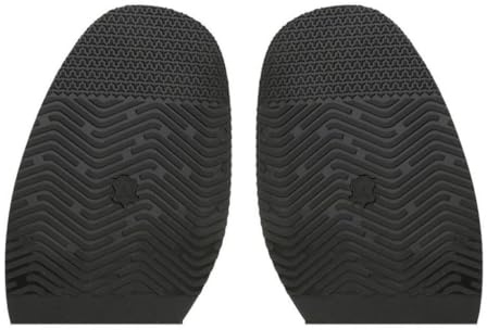 QUXVUIS Mezze suole in gomma nera per la riparazione delle scarpe, offrono un comfort elevato per l'uso quotidiano. Realizzate in gomma nera resistente, progettate per resistere