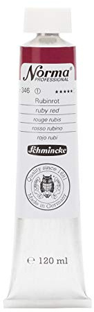 Schmincke – Norma® Professional - feinste Künstler-Ölfarben, Rubinrot - 120 ml